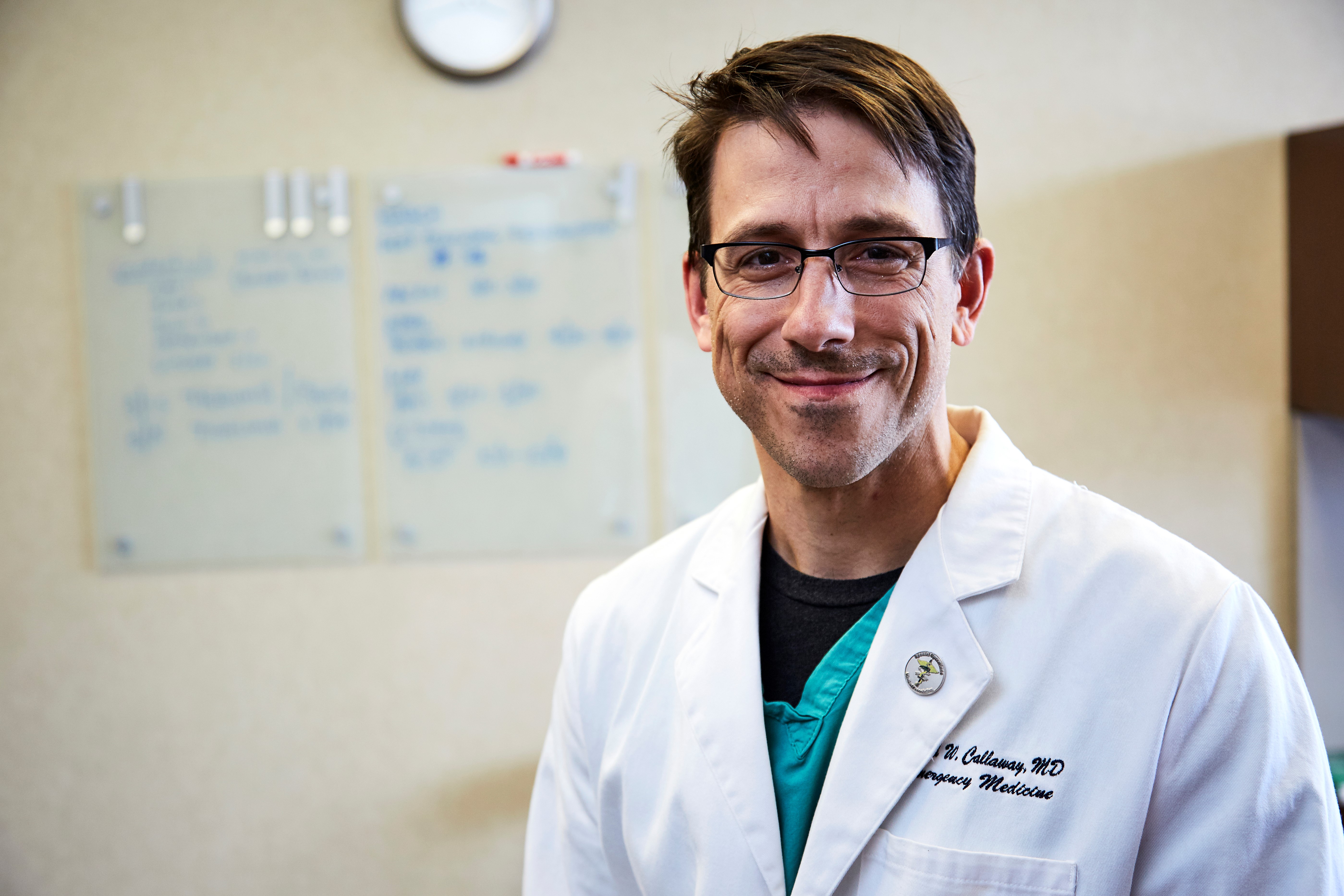 Dr. David Callaway chief of crisis operations and sustainability at Advocate Health