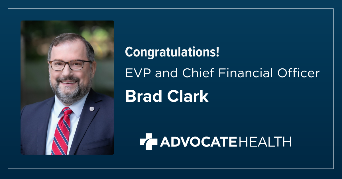 Brad Clark, new Chief Financial Officer
