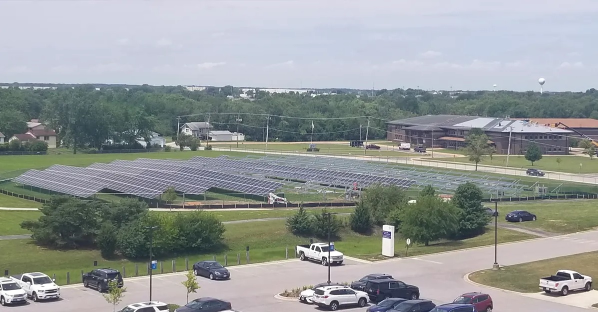 Advocate Health's solar panels