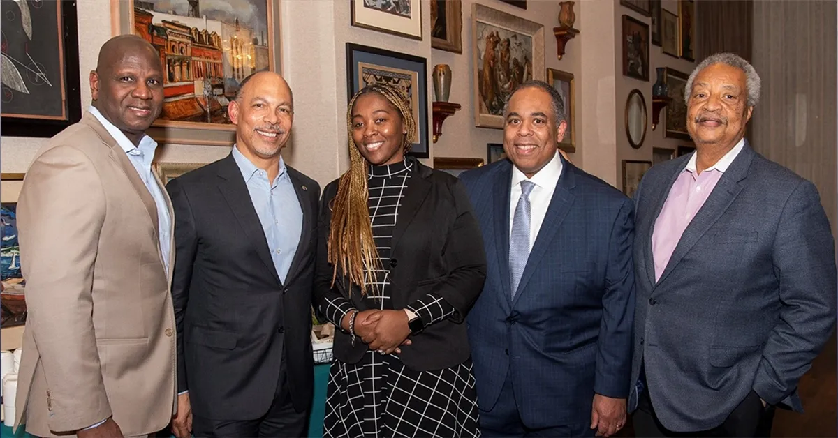 Eugene A. Woods visits Milwaukee