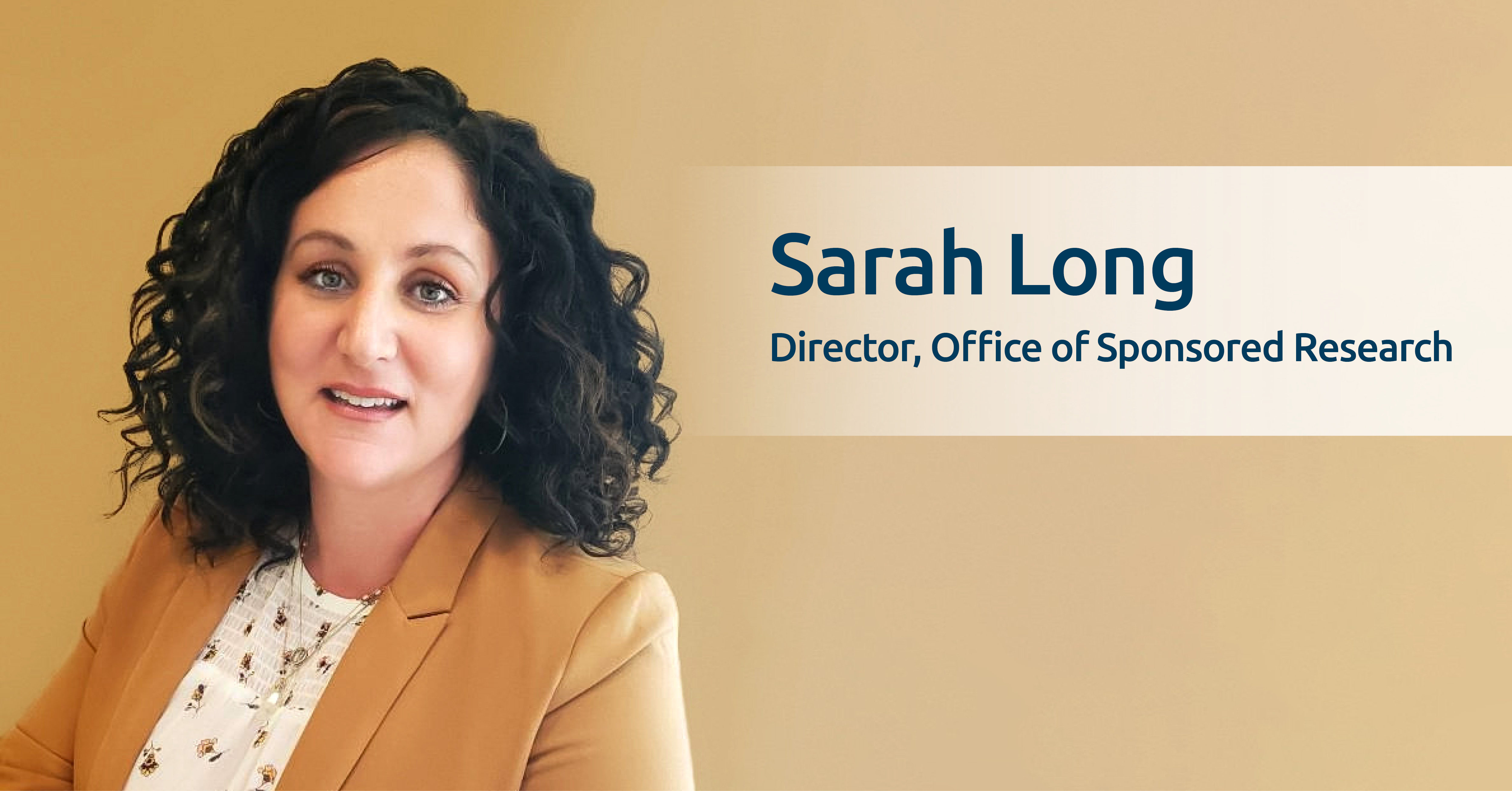 Research Institute names director of Office of Sponsored Research