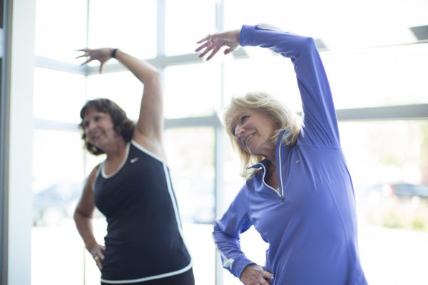 Building strength, balance and friendship through exercise