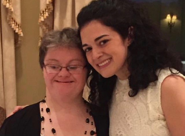 Inspired by her family to help individuals with Down syndrome