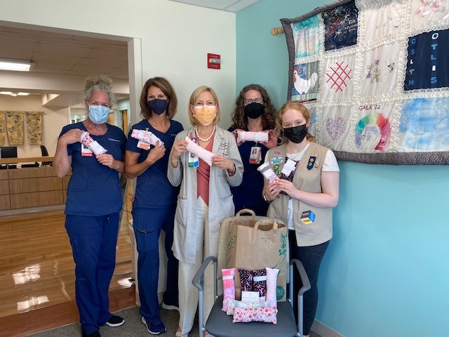 Making a difference for breast cancer patients one pillow at a time