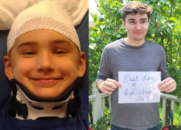 'Our son is here today because of them'