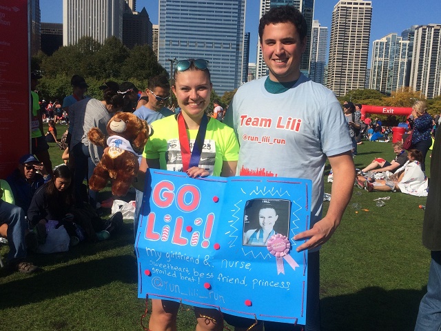 'I'm dedicating each mile to a baby who didn't make it home'