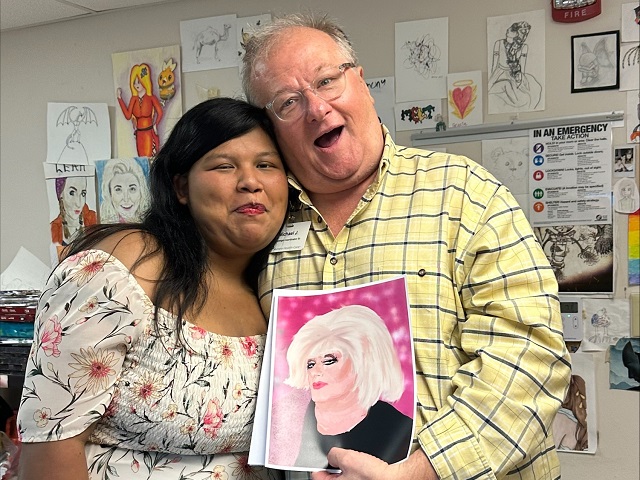 How a unique school, art and friendship inspired a student's gratitude