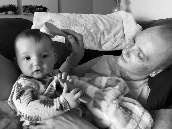 Kelly and her son