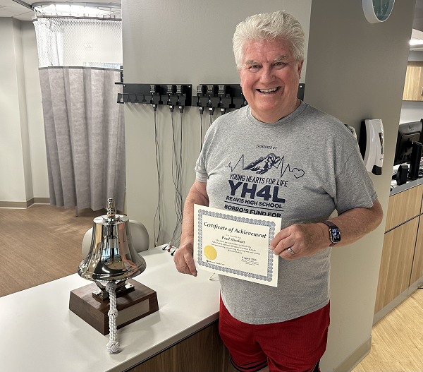 Paul Sheehan and the bell