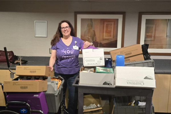 Sherri and donations